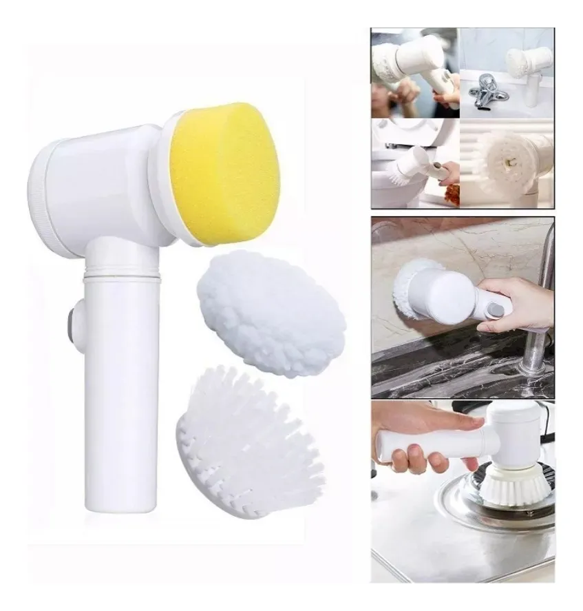 Cepillo de Limpieza Eléctrico  Clean Pro –  5 en 1 Recargable